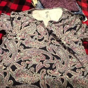 Beautiful multicolor top